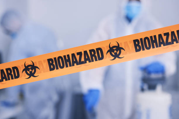 Professional Infectious Disease Decontamination technician working in Union, NJ